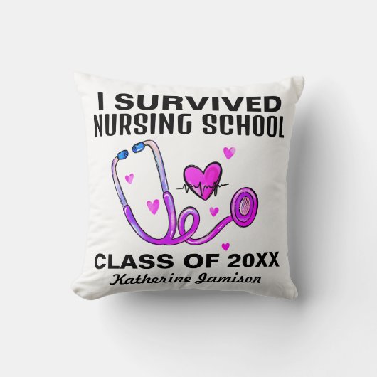 私生き延び看護学校 クッション (正面)