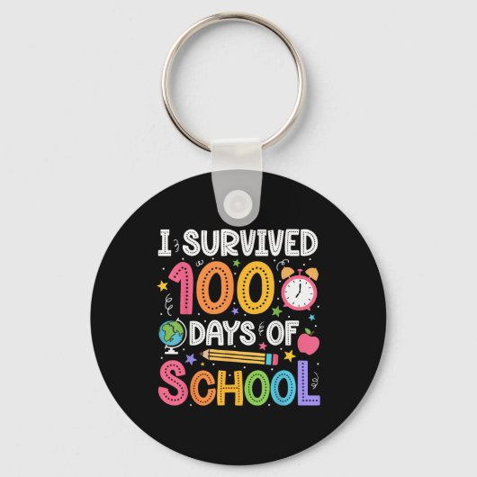 私生き延び100日の学校先生10 キーホルダー (正面)