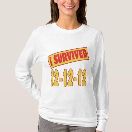 私生き延び12-12-12 Tシャツ (正面)
