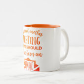 私生き延び... ツートーンマグカップ (正面右)