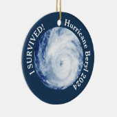 私生き延び!ハリケーンベリル2024 セラミックオーナメント (右)