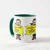 私生き延び マグカップ (正面左)