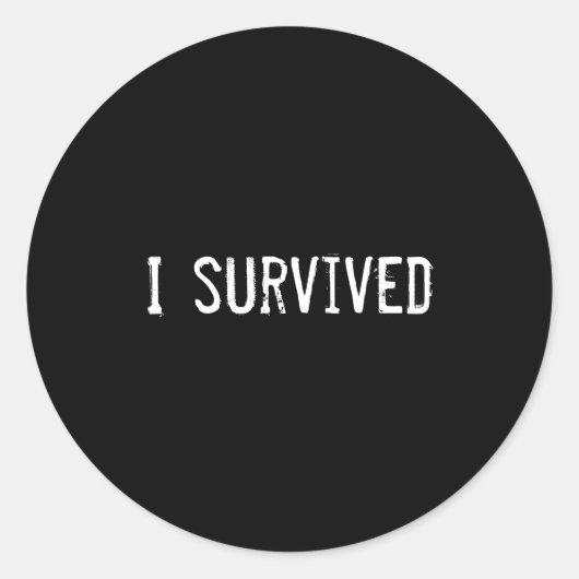 私生き延び ラウンドシール (正面)