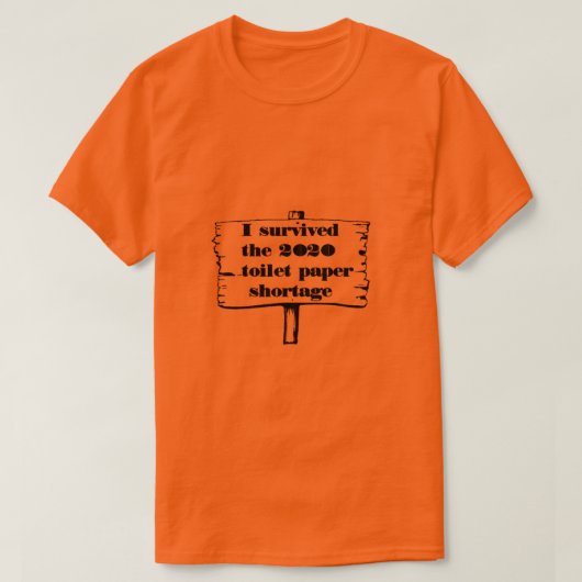 私生き延び Tシャツ (デザイン正面)