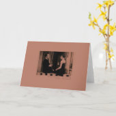 私生活の挨拶状 カード (黄色い花)