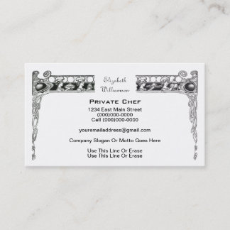 私用シェフ/食品工業の名刺 名刺