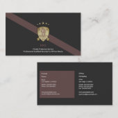 私用セキュリティ・サービス 名刺 (正面/裏面)