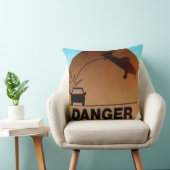 私用パイロットの枕: 危険! クッション (椅子)