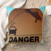 私用パイロットの枕: 危険! クッション (ブランケット)