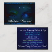 私用熟視のプロフェッショナル3.5" x 2.5" 名刺 (正面/裏面)