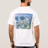 私用粉のブタ Tシャツ (裏面)