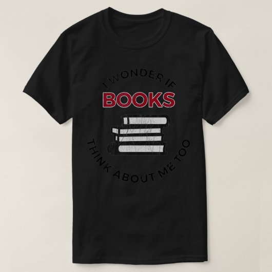 私疑問に思はもし自分に関しても本を読む – Readi Tシャツ (デザイン正面)
