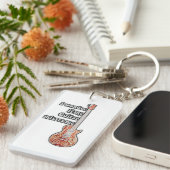 私疑問に思はギタ恋しく思ーでもしす。 キーホルダー (正面右)