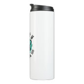 私疑問に思ももし考えお茶を飲む タンブラー (回転右)