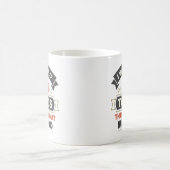 私疑問に思ももし考え自分のことを理解する コーヒーマグカップ (中央)