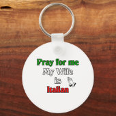 私祈の妻はイタリアン キーホルダー (正面)