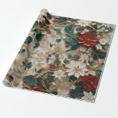 私祝たちのホリデーエレガンスwraでシーズン ラッピングペーパー (アンロールド)