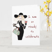 **「私祝たちの記念日」に「私たち」の準備ができている** カード (黄色い花)