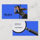 私立探偵の名刺 名刺 (正面/裏面)