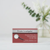 私立探偵の名刺 名刺 (スタンド正面)
