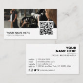 私立探偵の名刺 名刺 (正面/裏面)