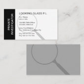 私立探偵の名刺 名刺 (正面/裏面)