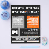 私立探偵はっきりした探偵 チラシ (シングル)