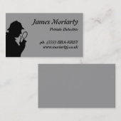 私立探偵または調査官の名刺 名刺 (正面/裏面)