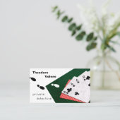 私立探偵カおもしろいスタブル 名刺 (スタンド正面)