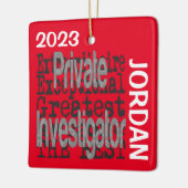 私立探偵カスタム法 セラミックオーナメント (左)