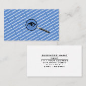 私立探偵サービス探偵事務所プロ 名刺 (正面/裏面)