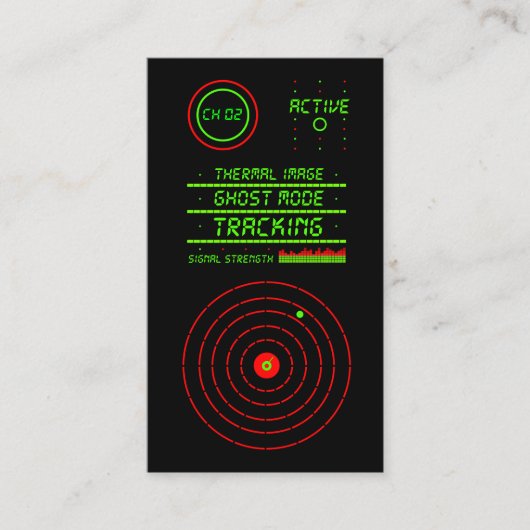 私立探偵サービス探偵事務所LED 名刺 (正面)