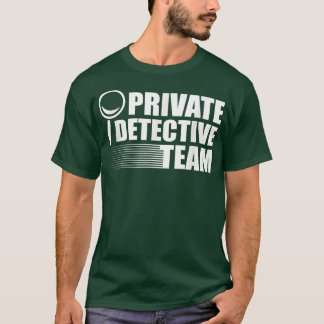 私立探偵チーム犯罪現場法医学 Tシャツ
