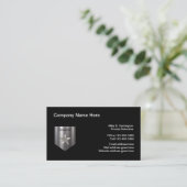 私立探偵モダン名刺 名刺 (スタンド正面)