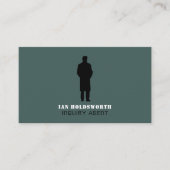 私立探偵ロゴ 名刺 (正面)