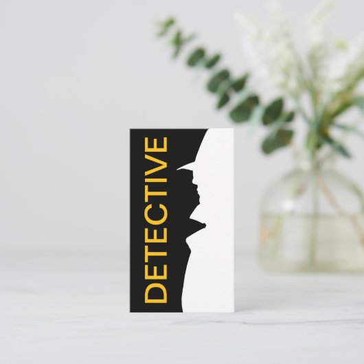 私立探偵事務所 名刺 (スタンド正面)