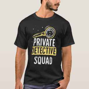 私立探偵分隊スパイ調査調査 Tシャツ