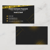 私立探偵名刺、探偵 名刺 (正面/裏面)