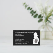 私立探偵調査士名刺 名刺 (スタンド正面)