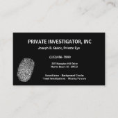 私立探偵調査士名刺 名刺 (正面)