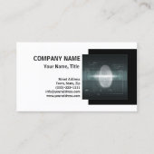 私立探偵調査士指紋カード 名刺 (正面)