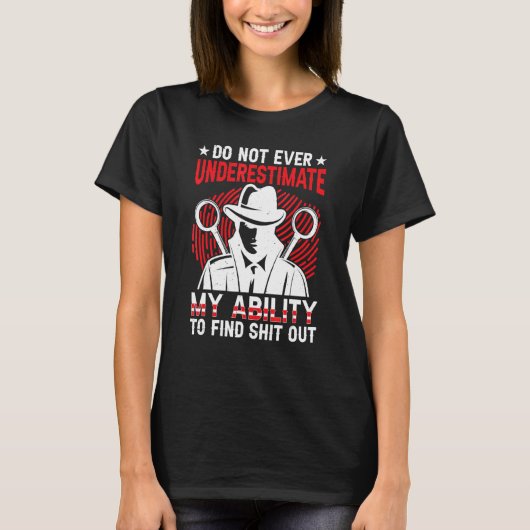 私立探偵1 Tシャツ (正面)