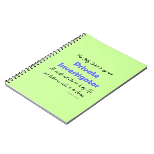 私立探偵 ノートブック (左側)