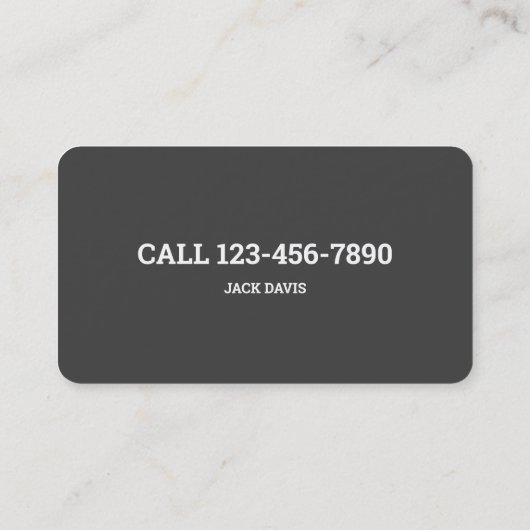 私立探偵 名刺 (裏面)