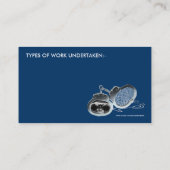 私立探偵 名刺 (裏面)