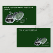 私立探偵 名刺 (正面/裏面)