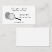 私立探偵 名刺 (正面/裏面)