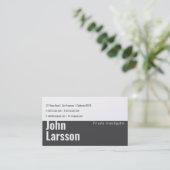 私立探偵 |探偵 名刺 (スタンド正面)