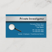 私立調査士名刺 名刺 (正面)