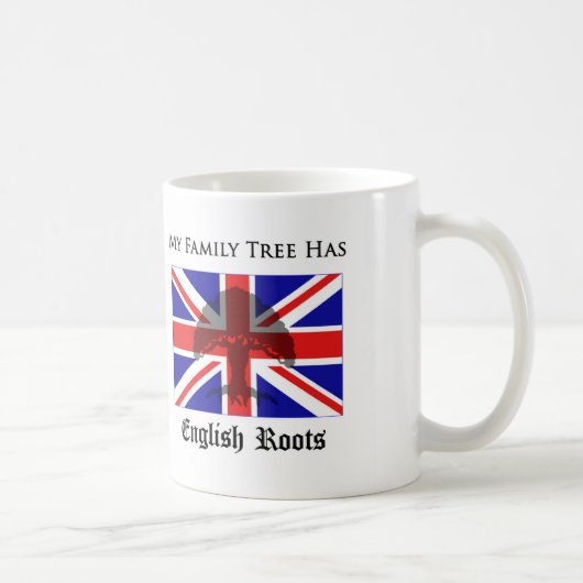 "私系譜英国の根"がマグあります コーヒーマグカップ (右)